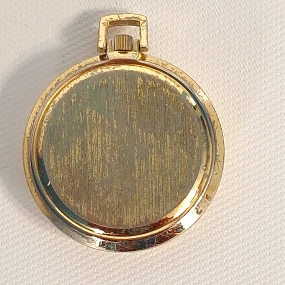 Vintage Remex Gold Tone Open Face Pocket Watch - Picture 4 of 6